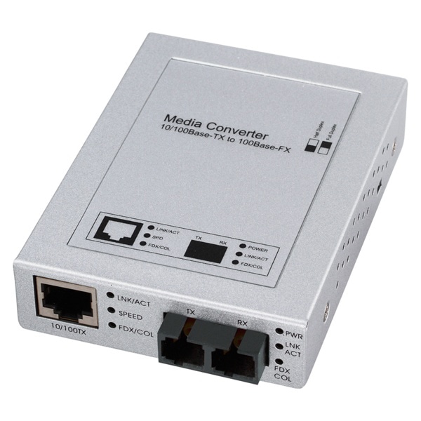 サンワサプライ 光メディアコンバータ LAN-EC202C 1個（ご注文単位1個）【直送品】