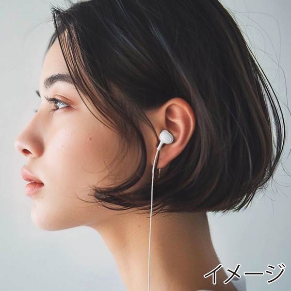 サンワサプライ イヤホンマイク USB Type-C ホワイト MM-HSTC04W 1個(ご注文単位1個)【直送品】
