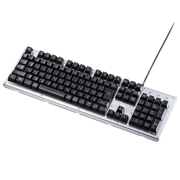 サンワサプライ バックライト機能付きキーボード テンキー付き SKB-WAR3 1個（ご注文単位1個）【直送品】