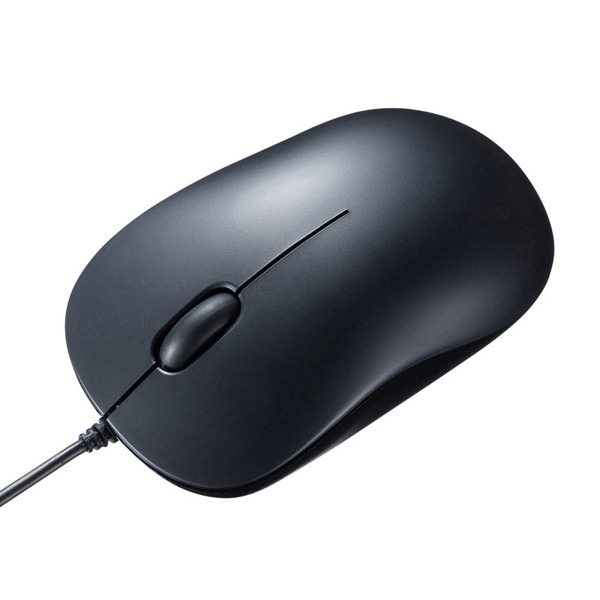サンワサプライ 有線 Type-C ブルーLEDマウス ブラック MA-BLC194BK 1個(ご注文単位1個)【直送品】