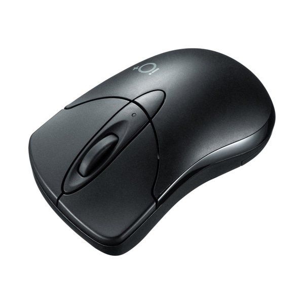 サンワサプライ 静音 Bluetooth ブルーLEDマウス イオプラス ブラック MA-IPBBS303BK 1個(ご注文単位1個)【直送品】