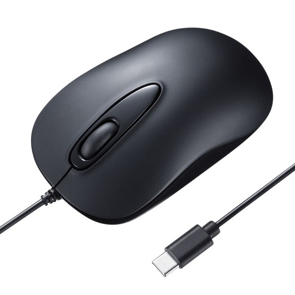 サンワサプライ 有線 Type-C レーザーマウス MA-LSC176BK 1個（ご注文単位1個）【直送品】