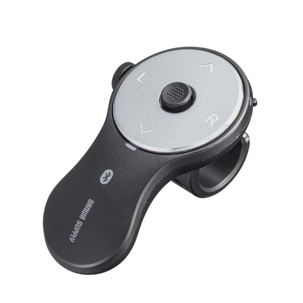サンワサプライ Bluetooth リングマウス スクロール付 ブラック MA-BTRING5BK 1個(ご注文単位1個)【直送品】