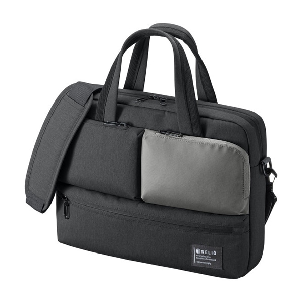 サンワサプライ カジュアルPCバッグ BAG-CA11BK 1個(ご注文単位1個)【直送品】