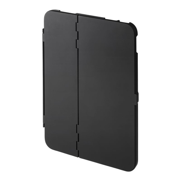 サンワサプライ iPad 10.9インチ用ハードケース スタンド機能付き ブラック PDA-IPAD1904BK 1個(ご注文単位1個)【直送品】