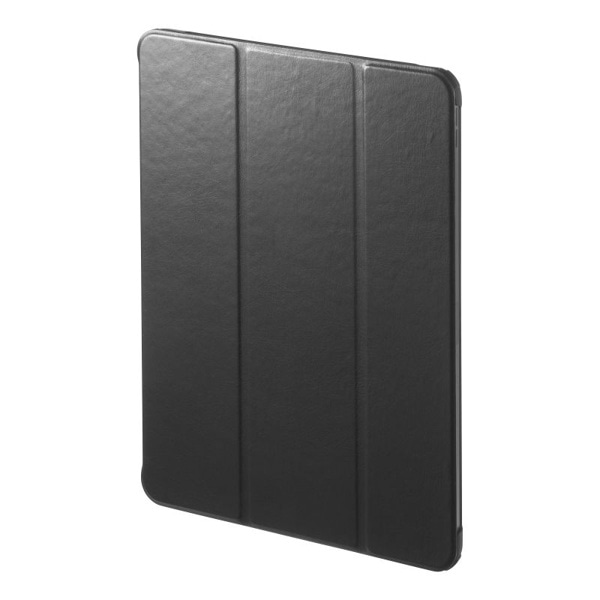 サンワサプライ iPad Pro 13インチ用合成皮革ソフトケース ブラック PDA-IPAD2007BK 1個(ご注文単位1個)【直送品】