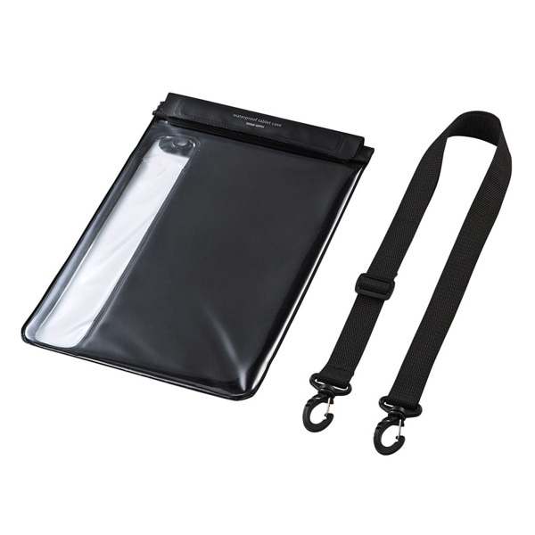 サンワサプライ タブレット防水防塵ケース 10.1型 PDA-TABWPST10BK 1個(ご注文単位1個)【直送品】