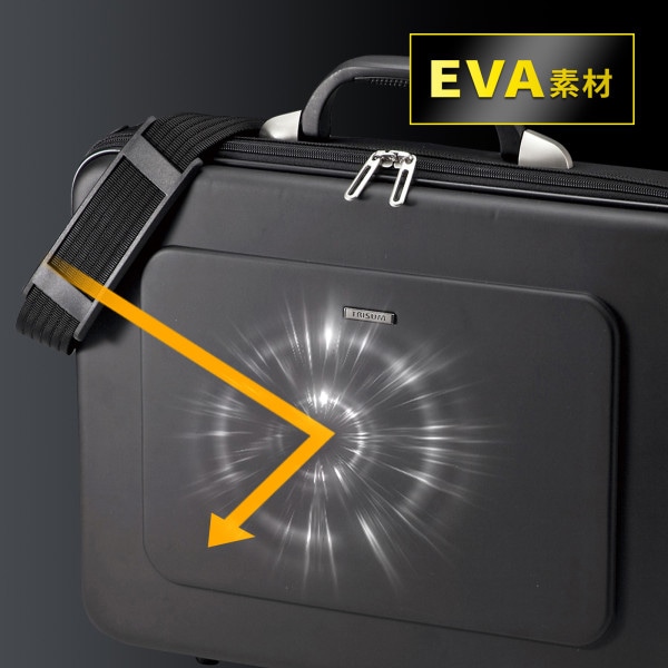 サンワサプライ セミハードPCケース BAG-EVA7BKN 1個(ご注文単位1個)【直送品】