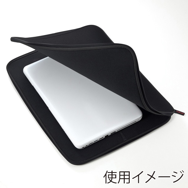 サンワサプライ 低反発3Dメッシュケース 17.3インチ IN-SG17BK 1個(ご注文単位1個)【直送品】