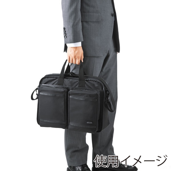 サンワサプライ 超撥水・軽量PCバッグ BAG-LW9BK 1個（ご注文単位1個）【直送品】