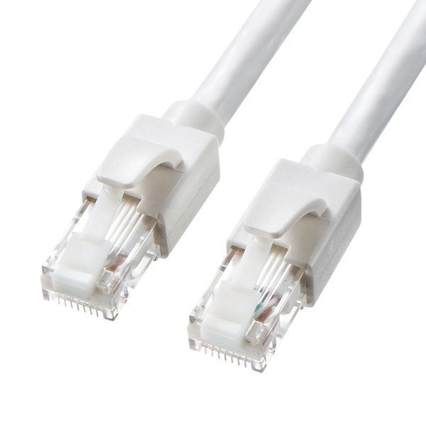 サンワサプライ LANケーブル カテゴリ6A 7m ブルー KB-T6ATS-07W 1個（ご注文単位1個）【直送品】