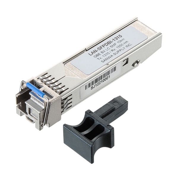 サンワサプライ BiDirectional SFPコンバータ LAN-SFPDBI-1315 1個(ご注文単位1個)【直送品】