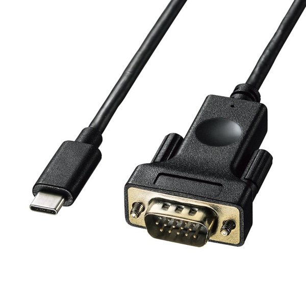 サンワサプライ TypeC-VGA 変換ケーブル 2m KC-ALCV20 1個（ご注文単位1個）【直送品】