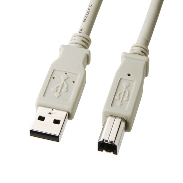 サンワサプライ USBケーブル 3m KU-3000K3 1個（ご注文単位1個）【直送品】