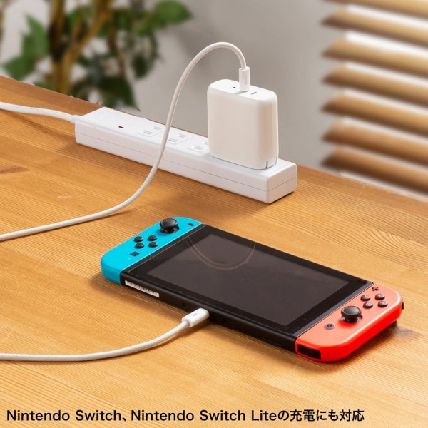 サンワサプライ USB Type-C シリコンメッシュケーブル 2m ホワイト KU-CCP60SM20W 1個(ご注文単位1個)【直送品】