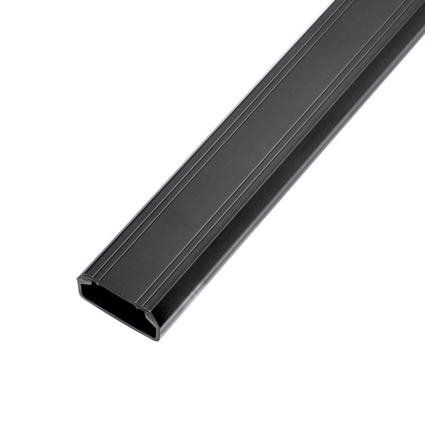 サンワサプライ ケーブルカバー 角型 幅33mm ブラック CA-KK33BK 1個（ご注文単位1個）【直送品】