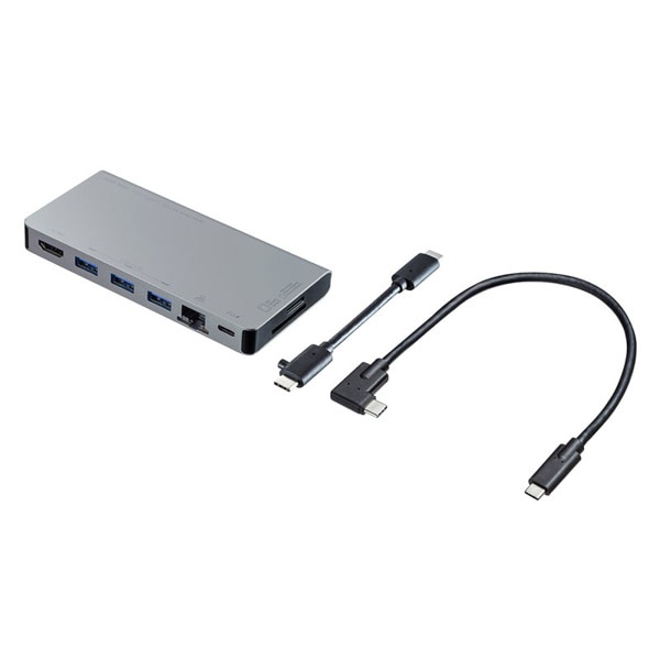 サンワサプライ USB Type-C ドッキングハブ HDMIポート USB-3TCH14S2 1個(ご注文単位1個)【直送品】