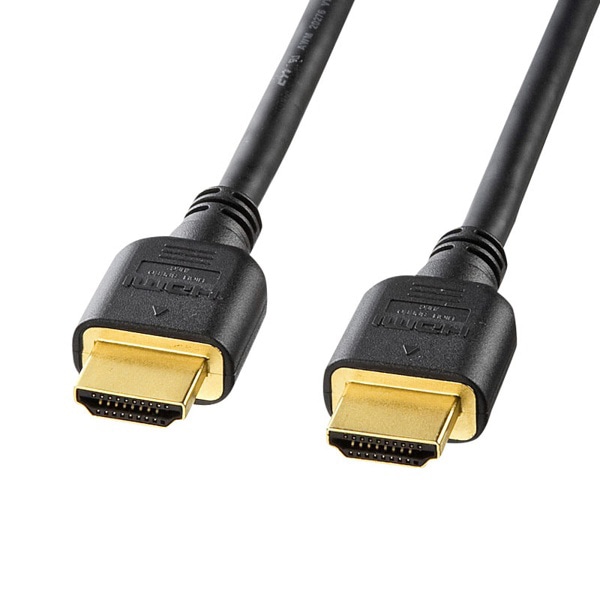 サンワサプライ ハイスピードHDMIケーブル フルHD対応 2m ブラック KM-HD20-20H 1個（ご注文単位1個）【直送品】