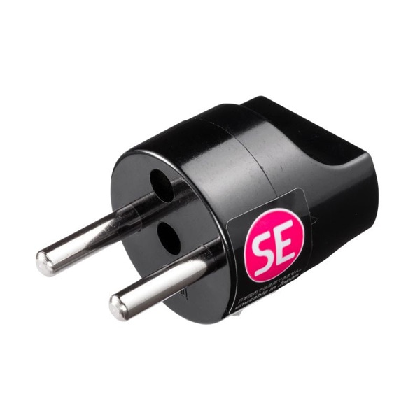 サンワサプライ 海外用プラグ変換アダプタ SEタイプ TR-AD21 1個(ご注文単位1個)【直送品】