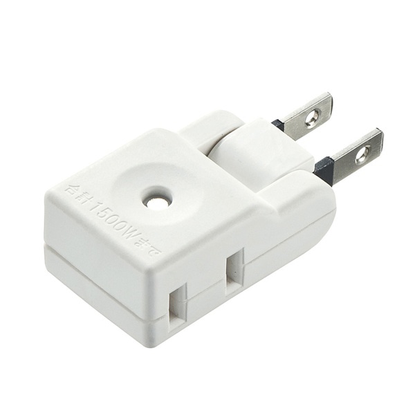 サンワサプライ スイングミニタップ 2P 2個口 ホワイト TAP-AC8W 1個（ご注文単位1個）【直送品】