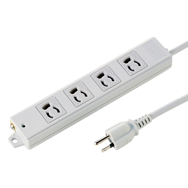サンワサプライ 工事物件タップ 3P 4個口 10m TAP-K4-10 1個（ご注文単位1個）【直送品】