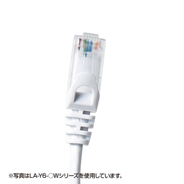 サンワサプライ UTP LANケーブル カテゴリ6 5m ブルー LA-Y6-05BL 1個(ご注文単位1個)【直送品】