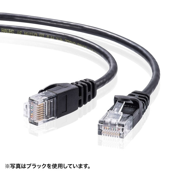 サンワサプライ 極細LANケーブル カテゴリ6 0.5m ホワイト LA-SL6-005W 1個（ご注文単位1個）【直送品】