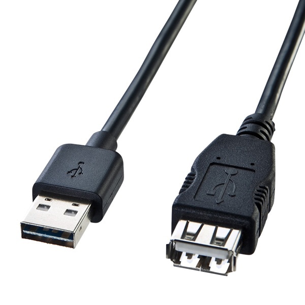 サンワサプライ 両面挿せるUSB延長ケーブル A-Aメス 3m KU-REN3 1個（ご注文単位1個）【直送品】