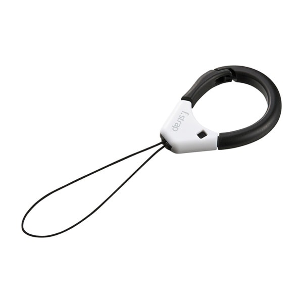 サンワサプライ フィンガーストラップ ホワイト DG-ST37W 1個(ご注文単位1個)【直送品】