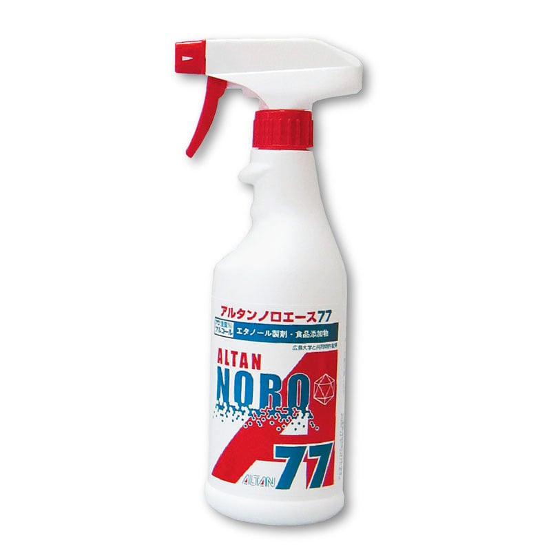 アルタン エタノール製剤 アルタンノロエース77 500ml スプレー付き 1本※軽(ご注文単位20本)【直送品】