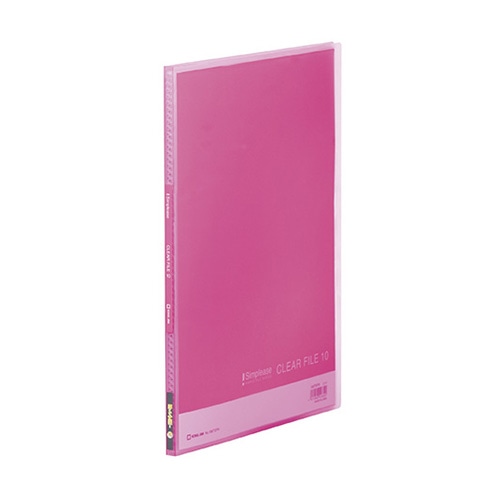 186TSPHヒン シンプリーズクリアーF(透明)10Pピン 1冊 (ご注文単位1冊)【直送品】