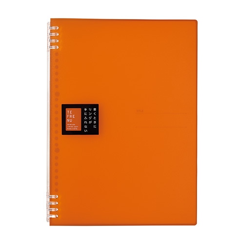 9856TTEオレ リングノート テフレーヌ A4 オレ 1冊 (ご注文単位1冊)【直送品】