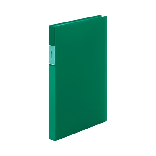 FV166TWミト FV クリアーフアイル(透明)40P緑 1冊 (ご注文単位1冊)【直送品】
