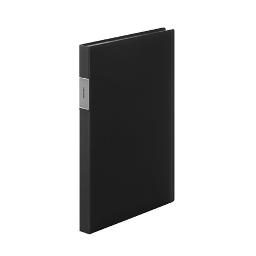 FV166TWクロ FV クリアーフアイル(透明)40P黒 1冊 (ご注文単位1冊)【直送品】