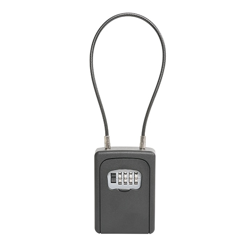 CKB-S03-K キーボックス ワイヤータイプ ブラック 1個 (ご注文単位1個)【直送品】