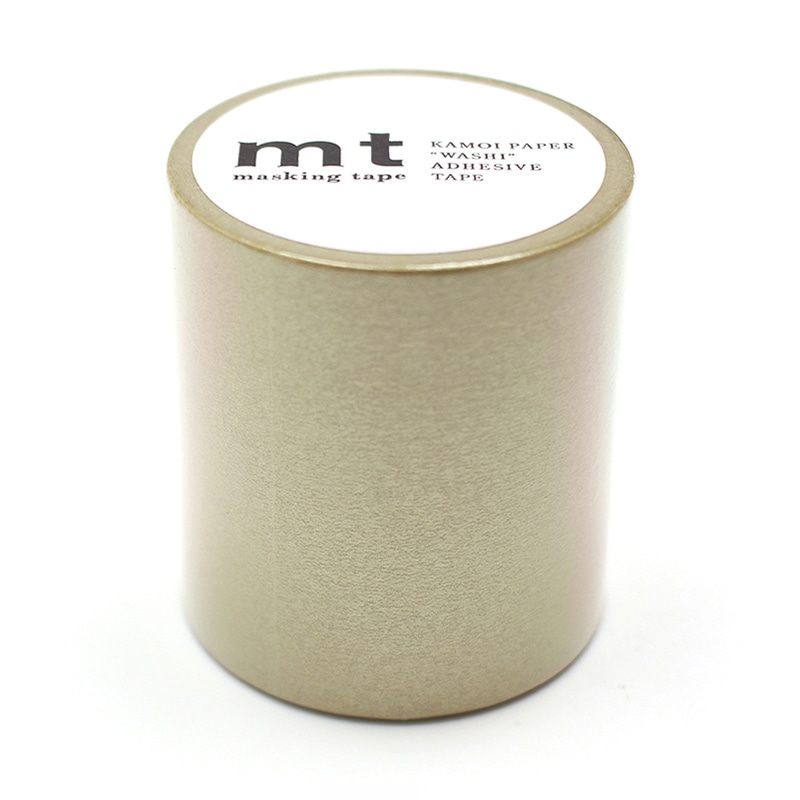 カモ井加工紙 マスキングテープ mt 1P 金 MT5W205 1巻（ご注文単位1巻）【直送品】