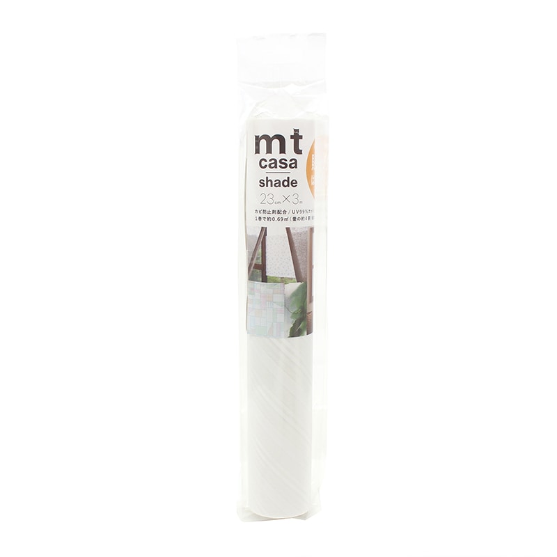 カモ井加工紙 マスキングテープ　mt　casa　shade 白ストライプ MTCS2301 1本（ご注文単位1本）【直送品】