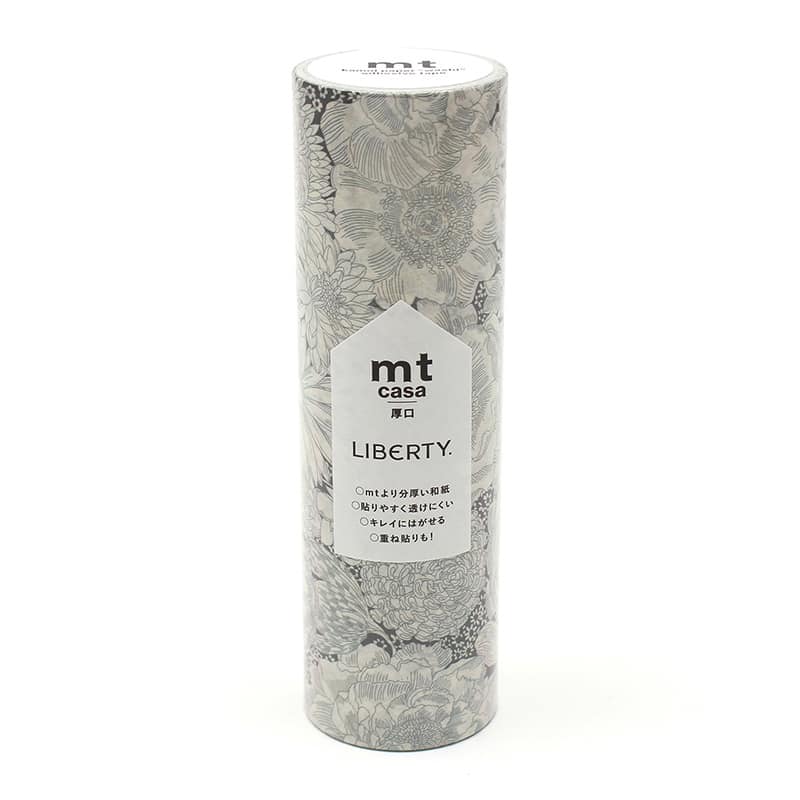 カモ井加工紙 マスキングテープ mt casa 厚口 リバティ English Bloom MTCAS037 1本（ご注文単位1本）【直送品】