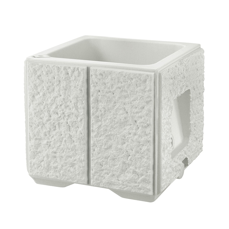 リッチェル タウンプランターWS 角 45型 石はだ 81213 1個(ご注文単位1個)【直送品】