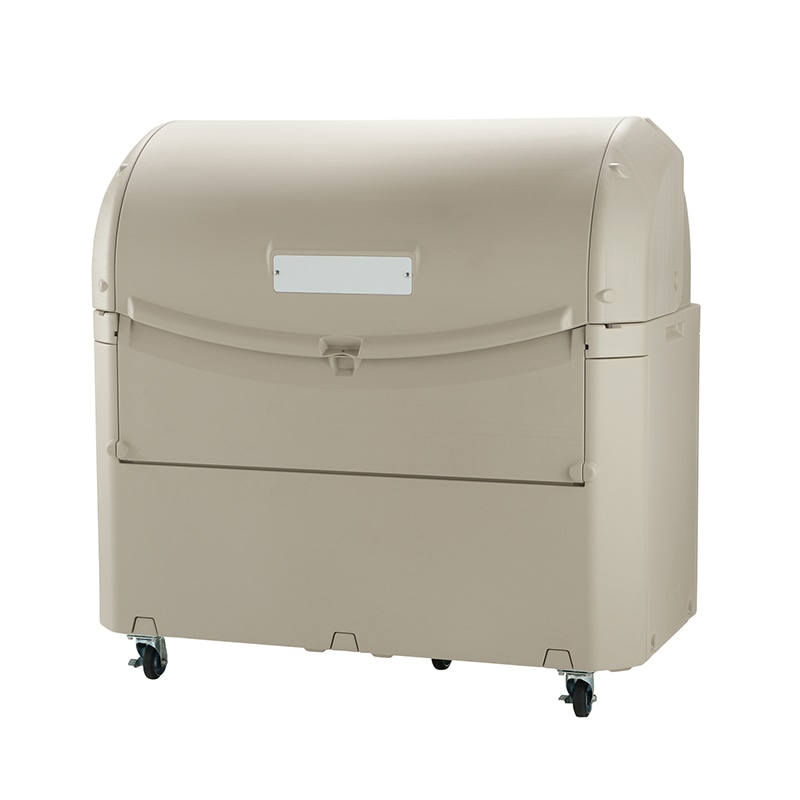 リッチェル 大型ゴミ容器 ワイドペールST 1200 キャスター付き 94496 1台(ご注文単位1台)【直送品】