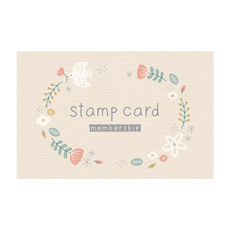 16-4955 スタンプカード グリングラス 50枚/冊