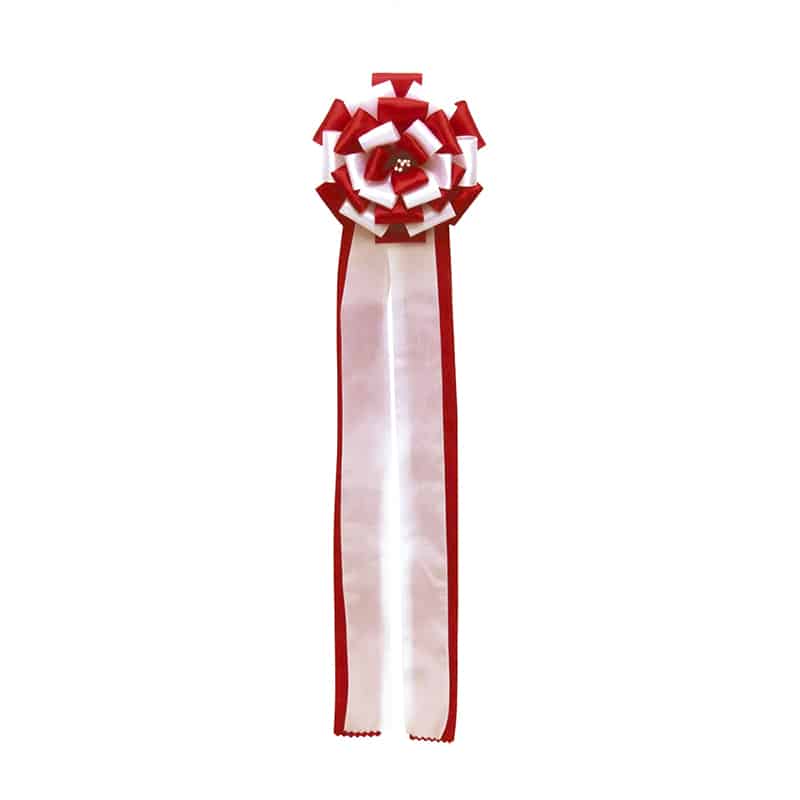 ササガワ テープカット用花型リボン 中 35-7098 1箱（ご注文単位1箱）【直送品】