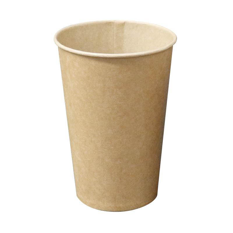 大黒工業 紙カップ 16oz 未晒無地 50個/袋（ご注文単位1袋)【直送品】