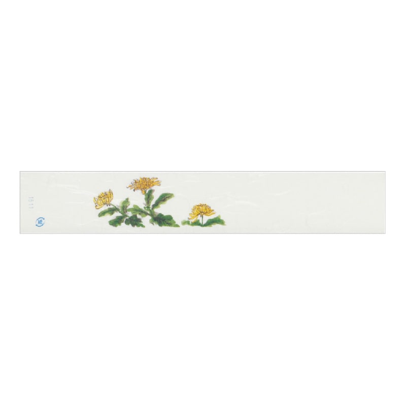 大黒工業 箸袋 1511 (菊) 三ツ折加工有 500枚/袋（ご注文単位1袋)【直送品】