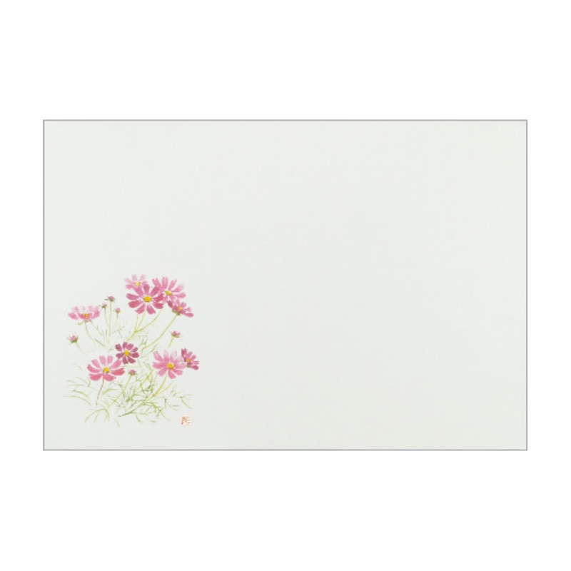 大黒工業 Eタイプテーブルマット 89 秋桜 No.89 100枚/袋（ご注文単位1袋)【直送品】