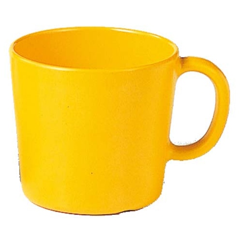 メラミンコップ NO.83 黄 1個(ご注文単位1個)【直送品】