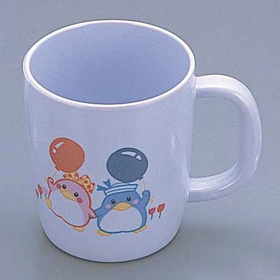 メラミン子供食器 ベン&ベティー 片手コップ 小 BB-9 1個(ご注文単位1個)【直送品】