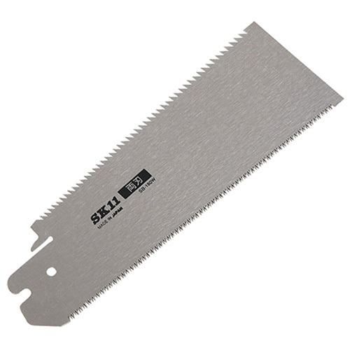 藤原産業 SK11 替刃式細工のこぎり 180 替刃 両刃 SB-180W 1枚（ご注文単位1枚）【直送品】
