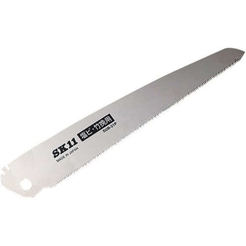 藤原産業 SK11 替刃式折込のこぎり 替刃 塩ビ・竹挽用 SUB-21P 1枚（ご注文単位2枚）【直送品】