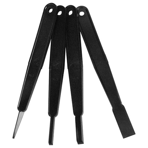 藤原産業 SK11 プラスチックサッシヘラ 4本セット 3・6・9・12mm 1セット（ご注文単位1セット）【直送品】